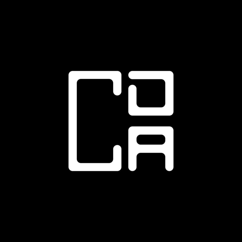 cda Brief Logo kreativ Design mit Vektor Grafik, cda einfach und modern Logo. cda luxuriös Alphabet Design