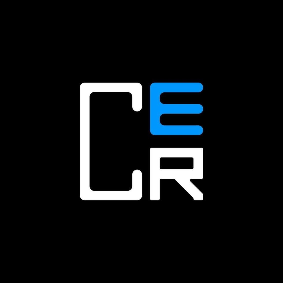 Cer Brief Logo kreativ Design mit Vektor Grafik, Cer einfach und modern Logo. Cer luxuriös Alphabet Design