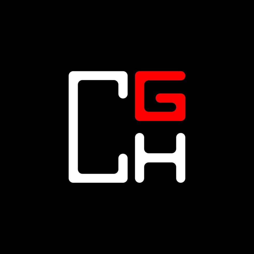 cgh Brief Logo kreativ Design mit Vektor Grafik, cgh einfach und modern Logo. cgh luxuriös Alphabet Design