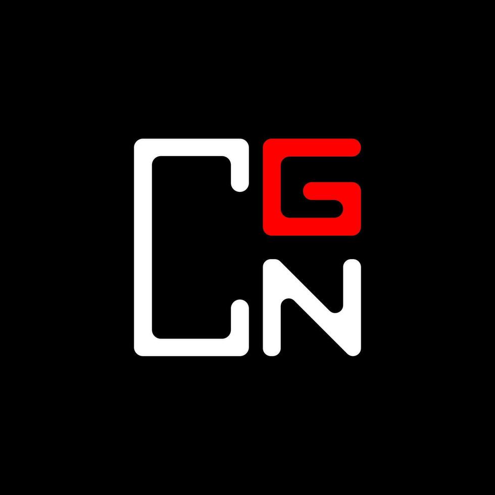 cgn brev logotyp kreativ design med vektor grafisk, cgn enkel och modern logotyp. cgn lyxig alfabet design