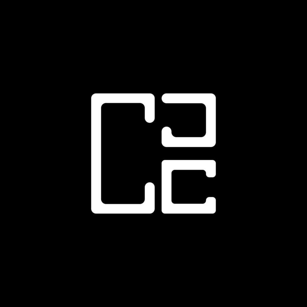 cjc brev logotyp kreativ design med vektor grafisk, cjc enkel och modern logotyp. cjc lyxig alfabet design