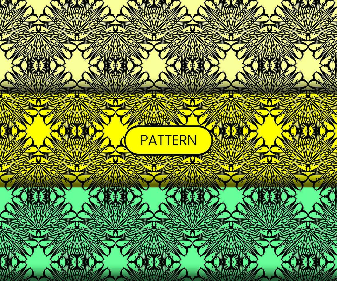 Muster Vorlage zum Textil- zu drucken bereit vektor