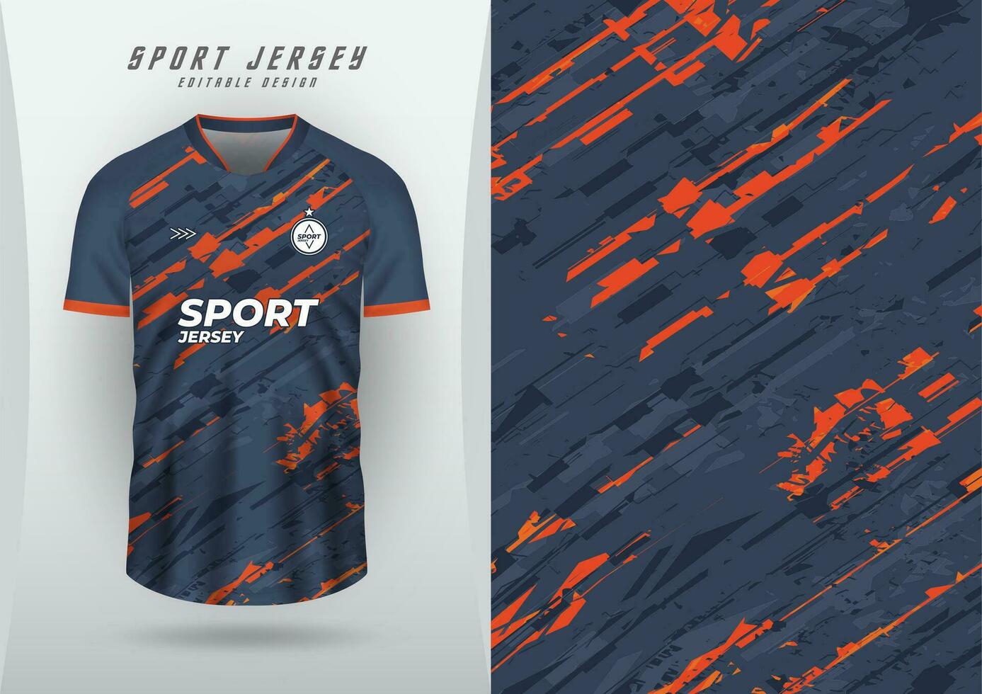 Hintergrund zum Sport Jersey, Fußball Jersey, Laufen Jersey, Rennen Jersey, Muster, Orange schräg Grunge, dunkel grau Töne. vektor