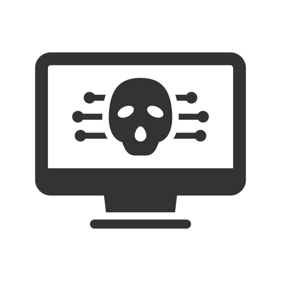 Computer-Hacking-Symbol vektor