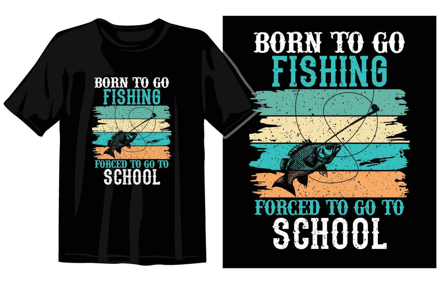 fiske t skjorta design vektor, årgång fiske tshirt grafisk illustration, fiske vektor