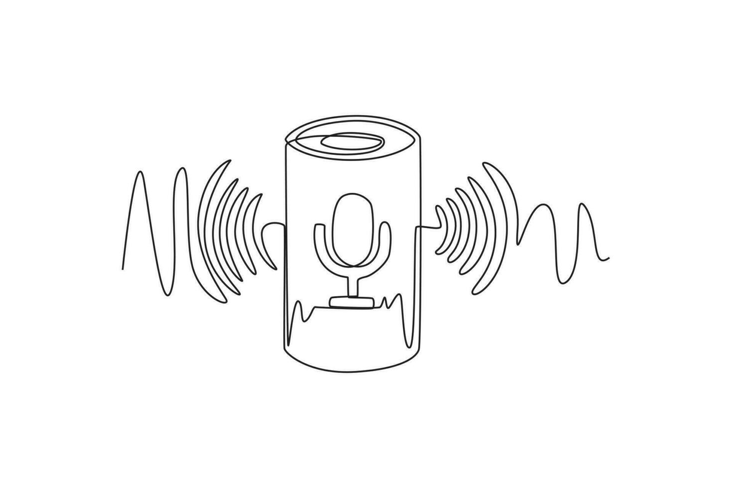 enda ett linje teckning Tal igenkännande enhet begrepp. dubbning. kontinuerlig linje dra design grafisk vektor illustration.