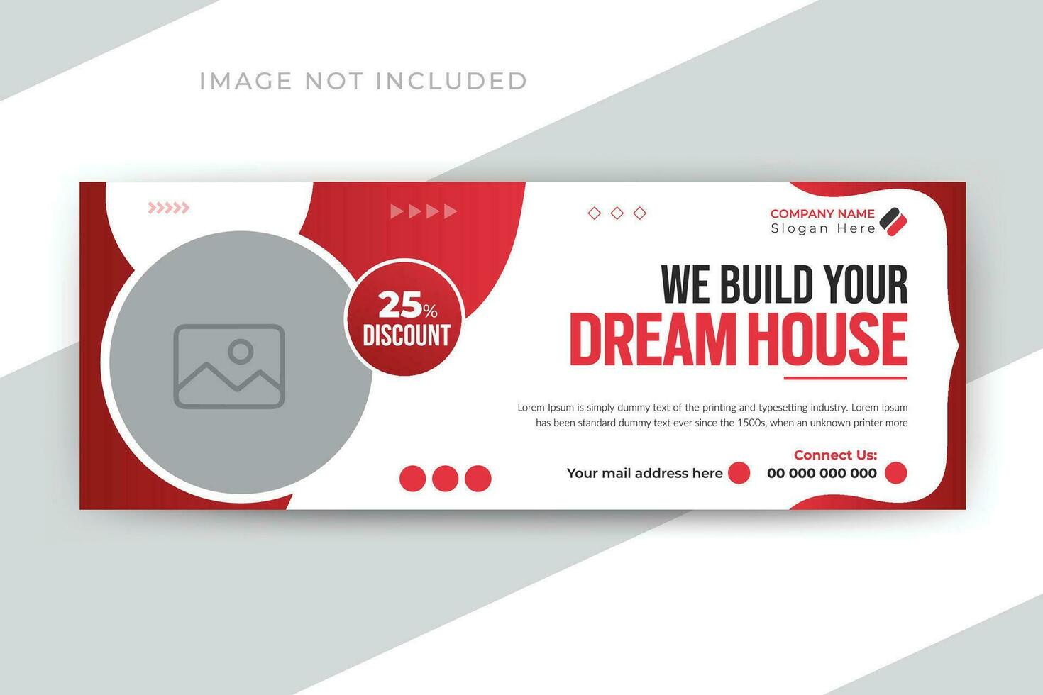 wir bauen Ihre Traum Haus Konstruktion Zeitleiste Startseite und Netz Banner Vorlage vektor