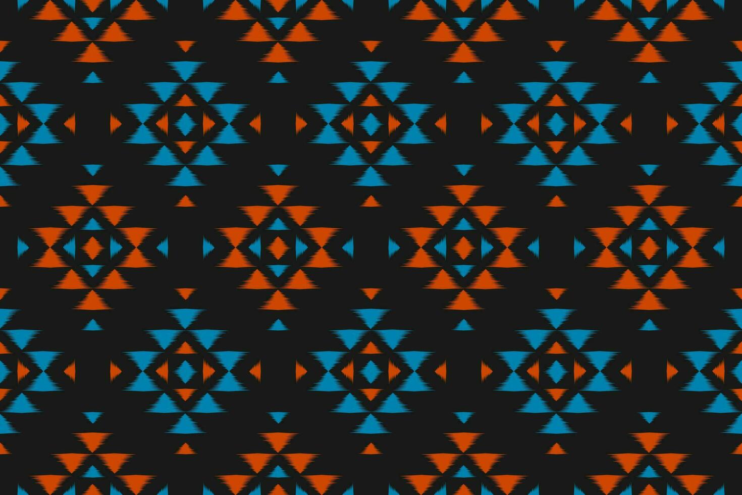 ethnisch Ikat nahtlos Muster traditionell. aztekisch geometrisch Ornament drucken. amerikanisch, Mexikaner Stil. vektor