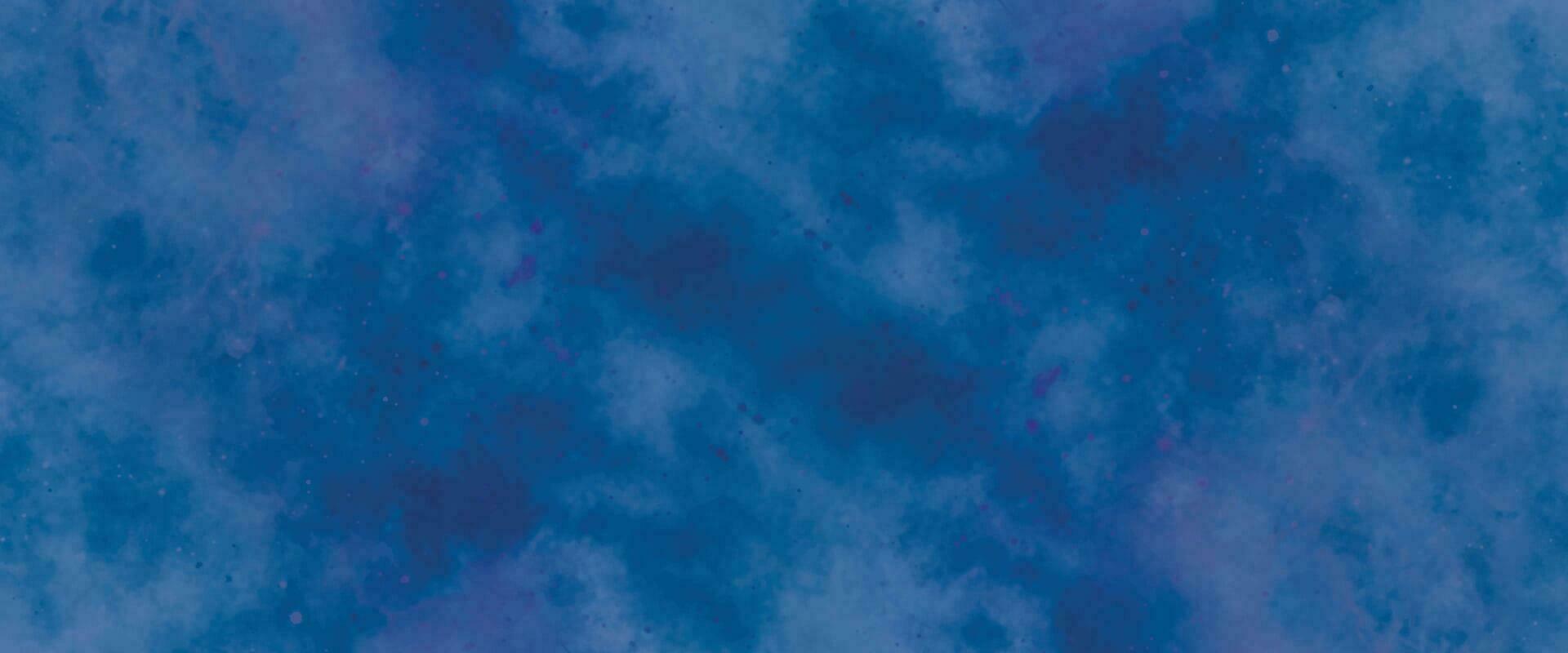 abstrakt blå vattenfärg lutning måla grunge textur bakgrund vektor