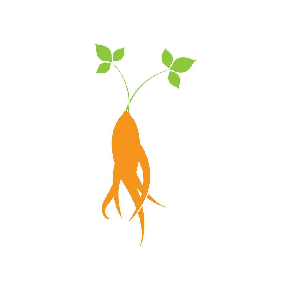 Ginseng Vektor Symbol