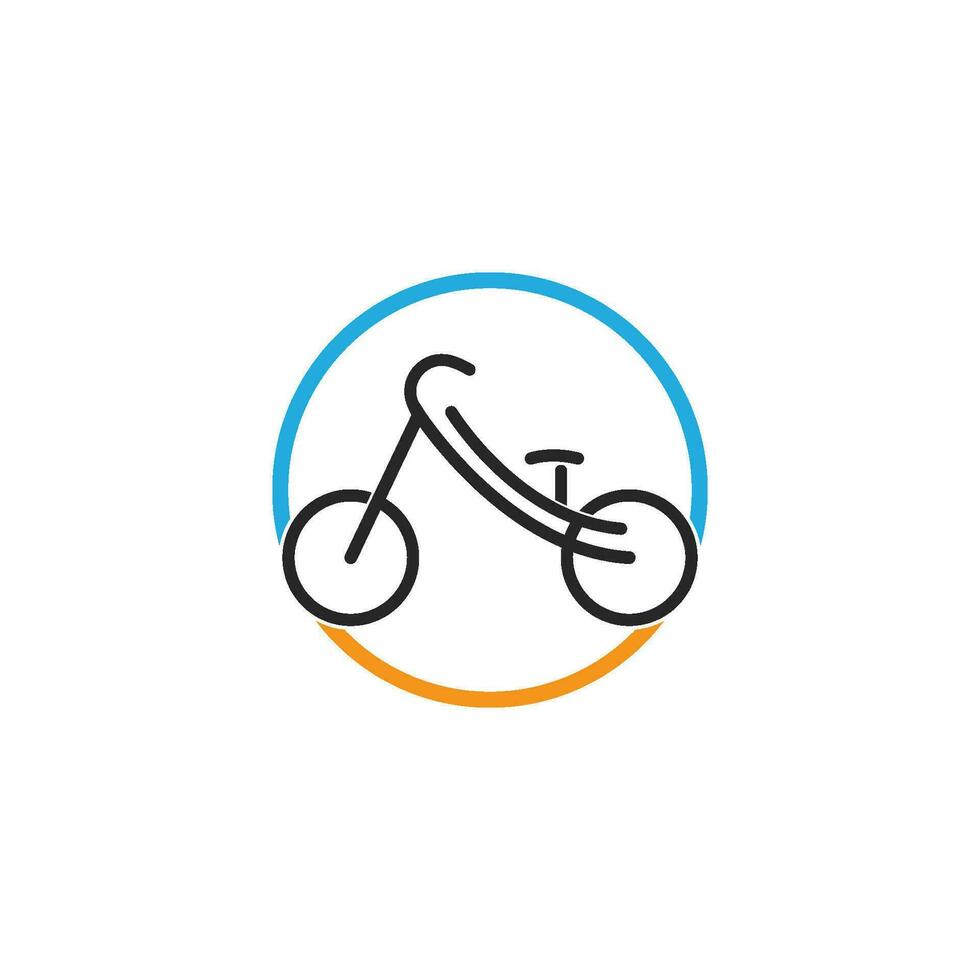 Fahrrad. Fahrrad Symbol Vektor. vektor