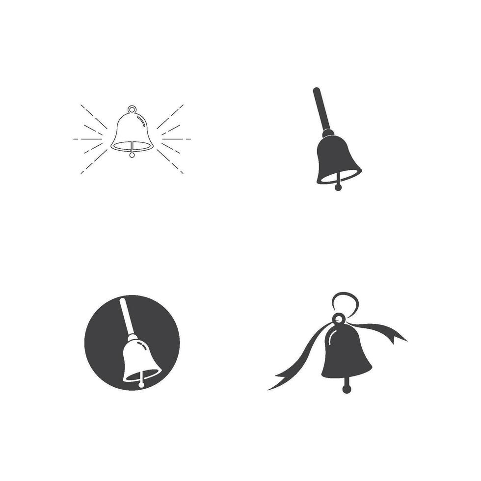 Glocke Symbol Illustration Logo vektor