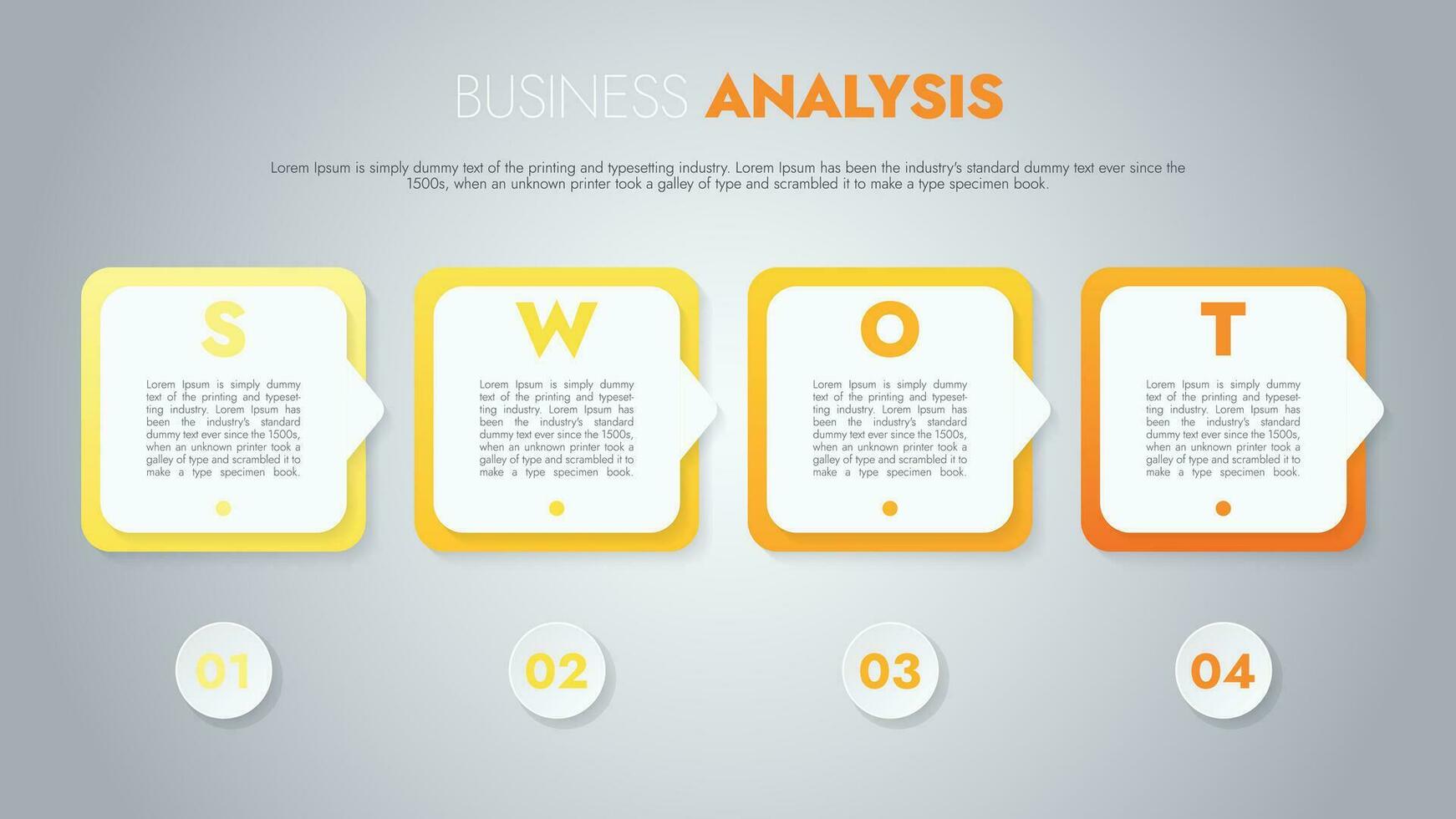 Infografik Vorlage zum Präsentationen und Eigenschaften Daten Visualisierung beinhaltet ein Prozess Diagramm mit Diagramme, Schritte, Optionen. das Konzept zum Marketing durch Abbildungen zum Fahrt zu Erfolg. vektor