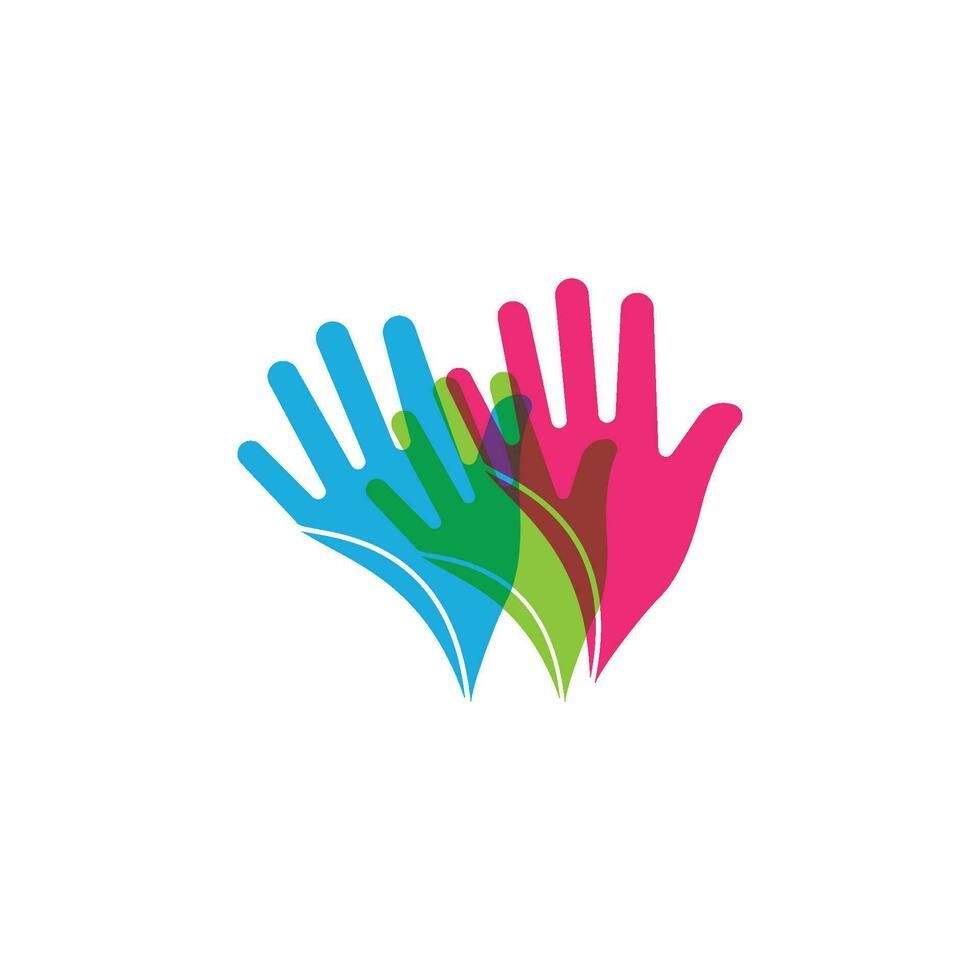 Handpflege-Logo vektor