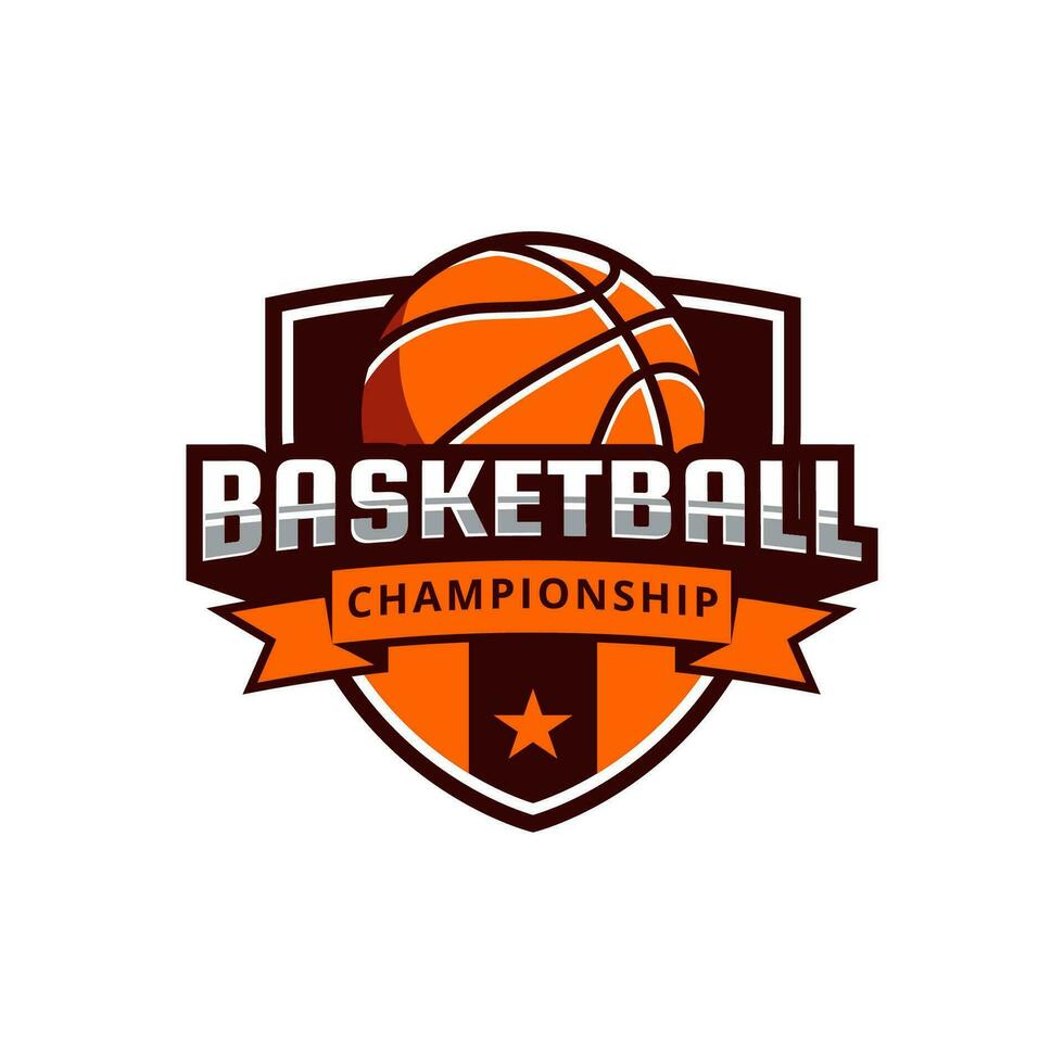 Basketball Logo Vektor Illustration Design.