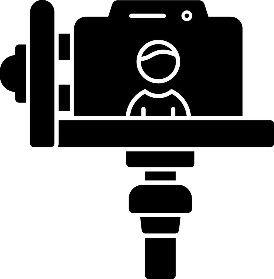 Vlogger-Vektor-Icon-Design vektor