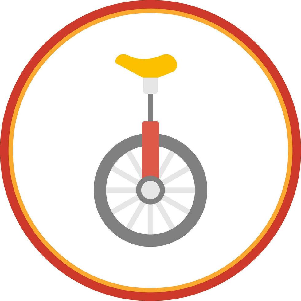 monocykel vektor ikon design