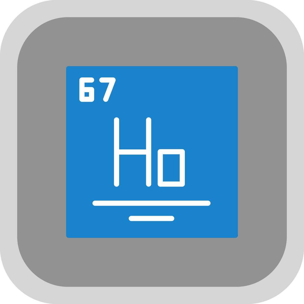 Holmium Vektor Symbol Design