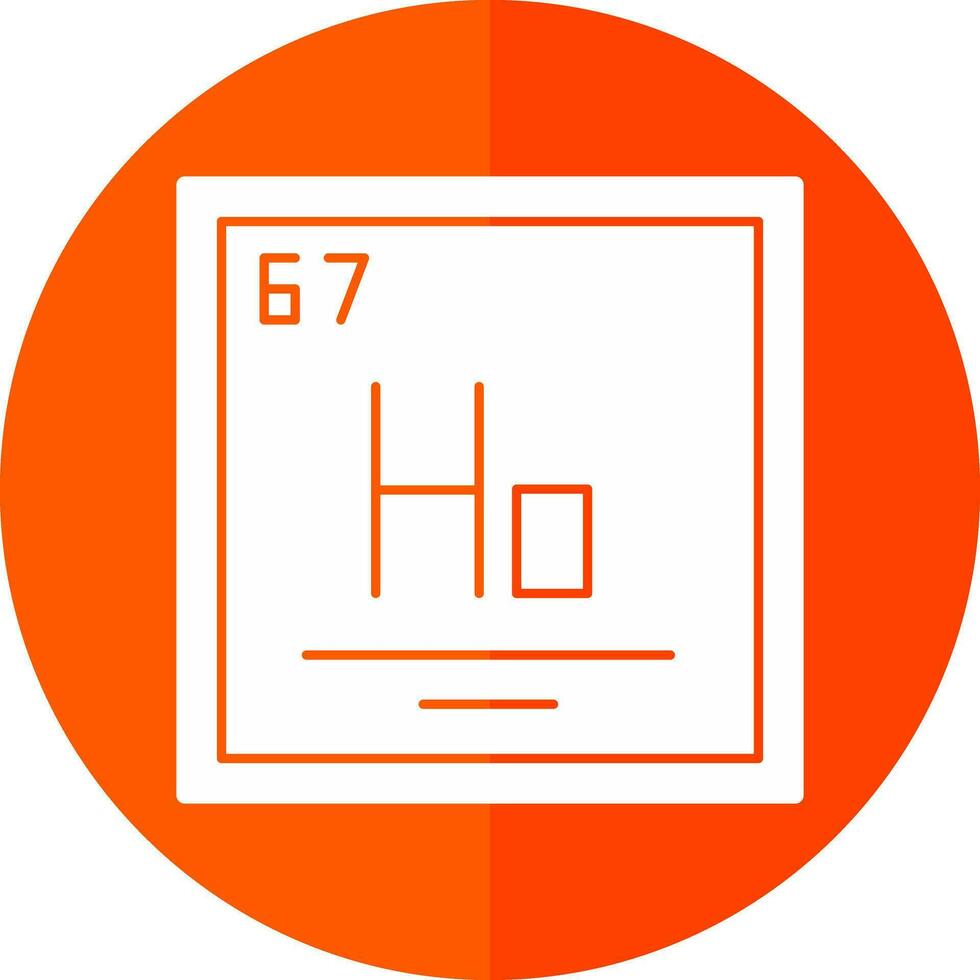holmium vektor ikon design