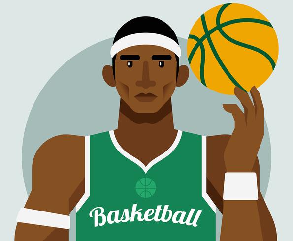 Basketball-Illustration vektor