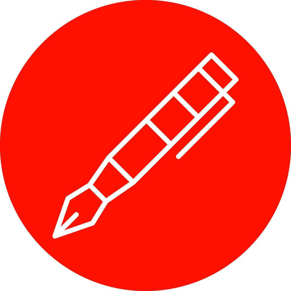 Stift-Vektor-Icon-Design vektor