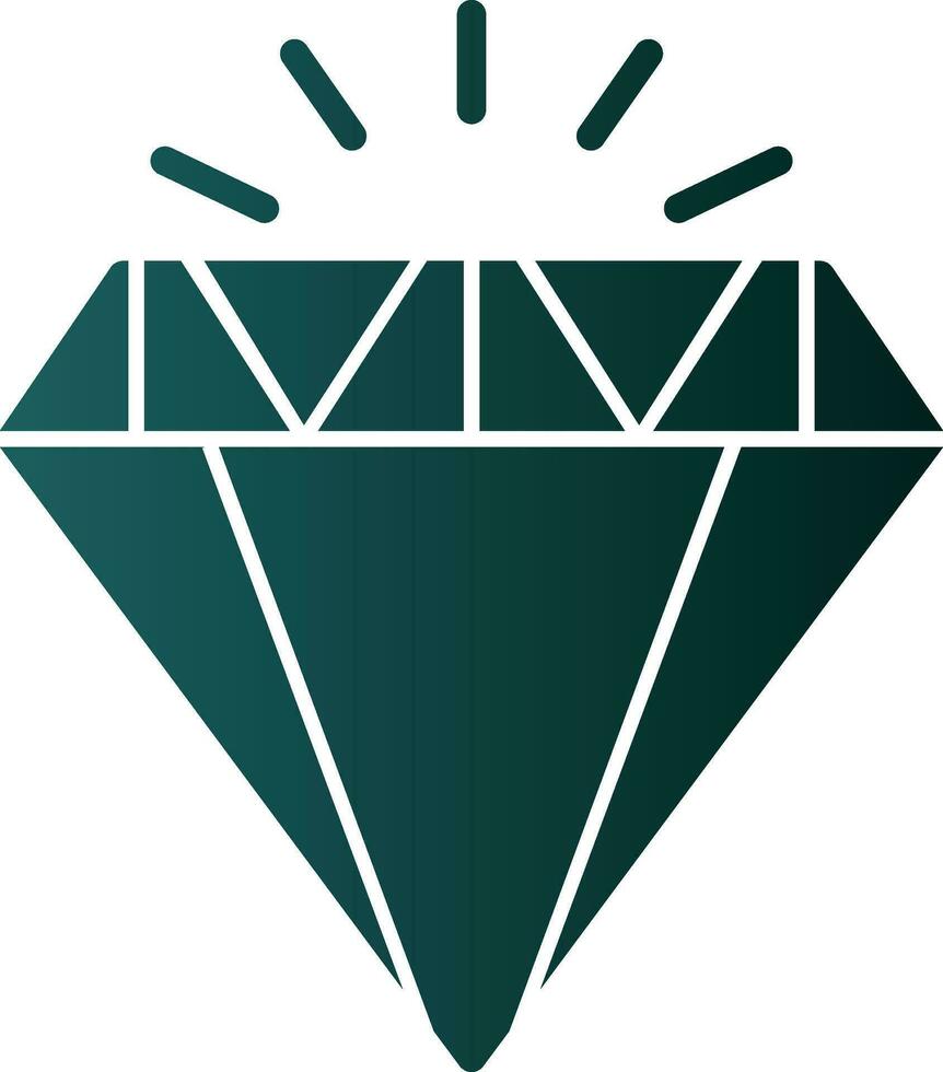 diamant vektor ikon design