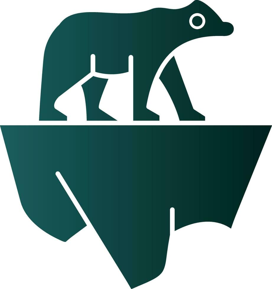 Polar- Bär Vektor Symbol Design