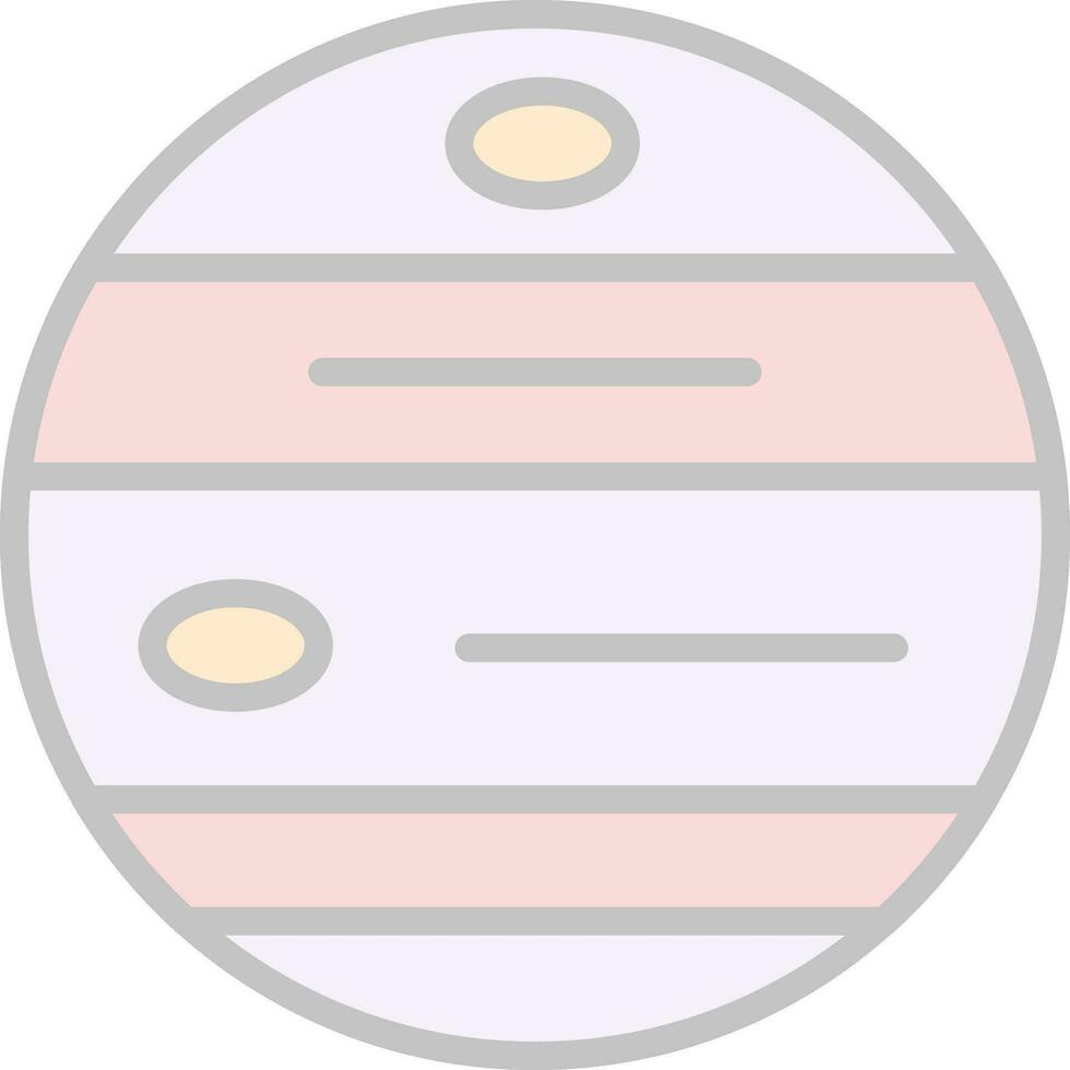 Planeten Vektor Symbol Design