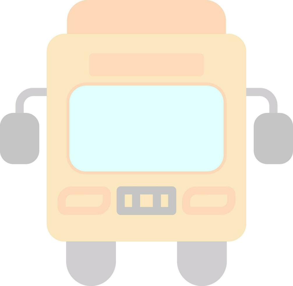 Bus-Vektor-Icon-Design vektor