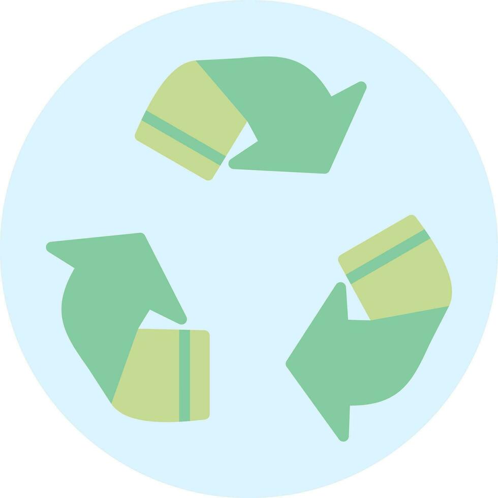 Recycling-Vektor-Icon-Design vektor