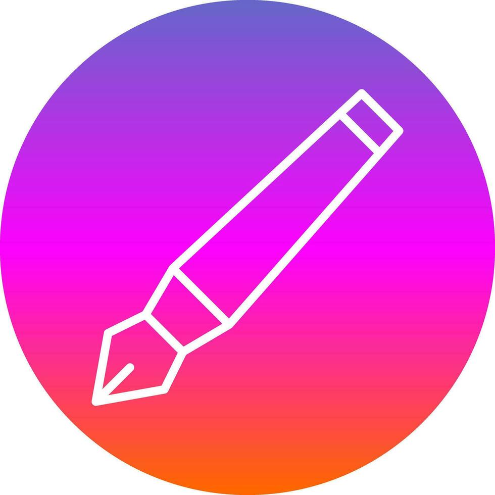 Tinte Stift Vektor Symbol Design