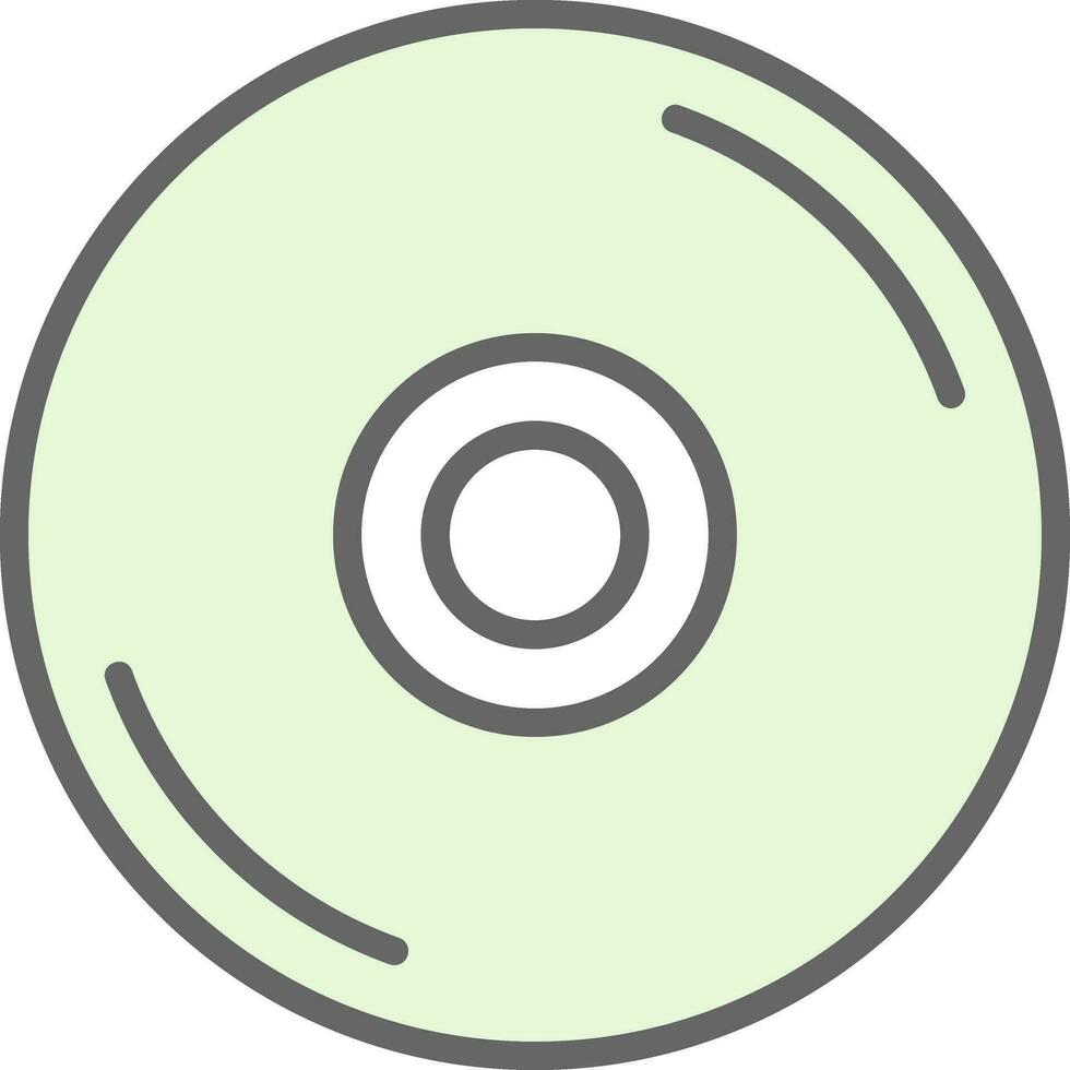 CD-Vektor-Icon-Design vektor