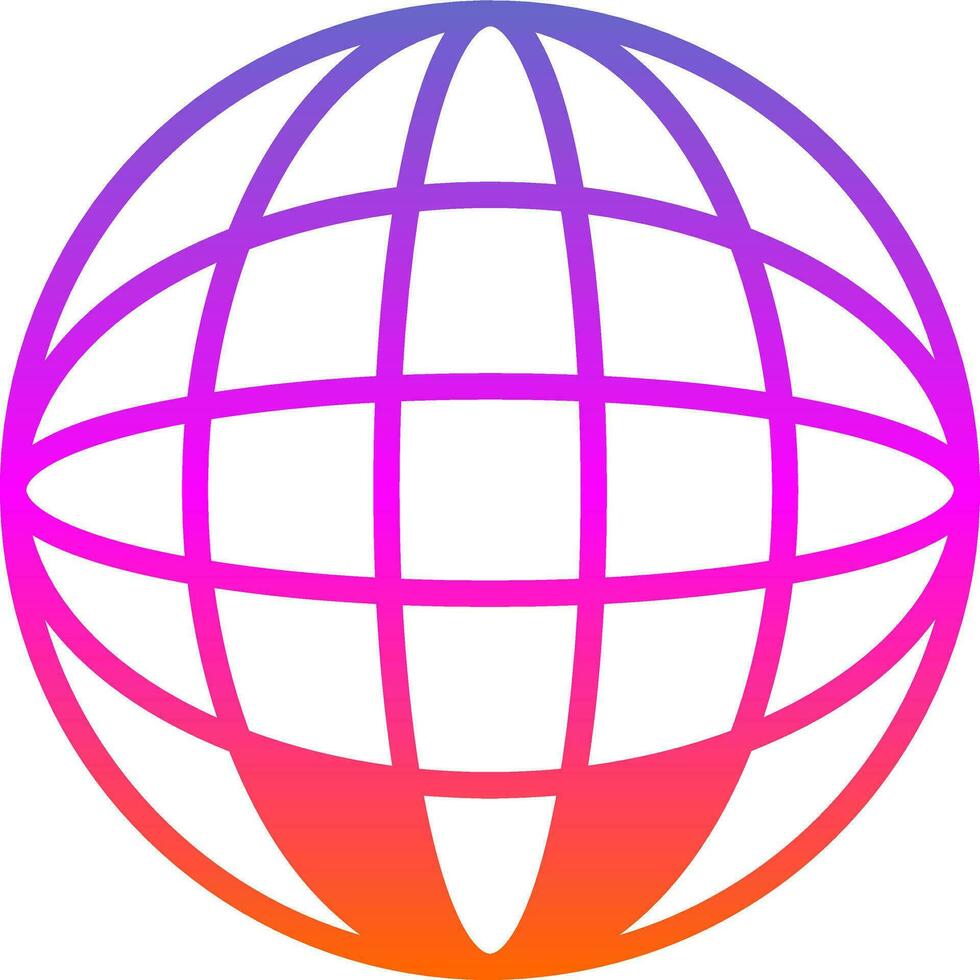 Welt Globus Vektor Symbol Design