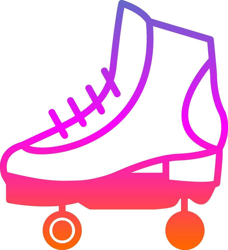 Rollschuhe Vektor Symbol Design