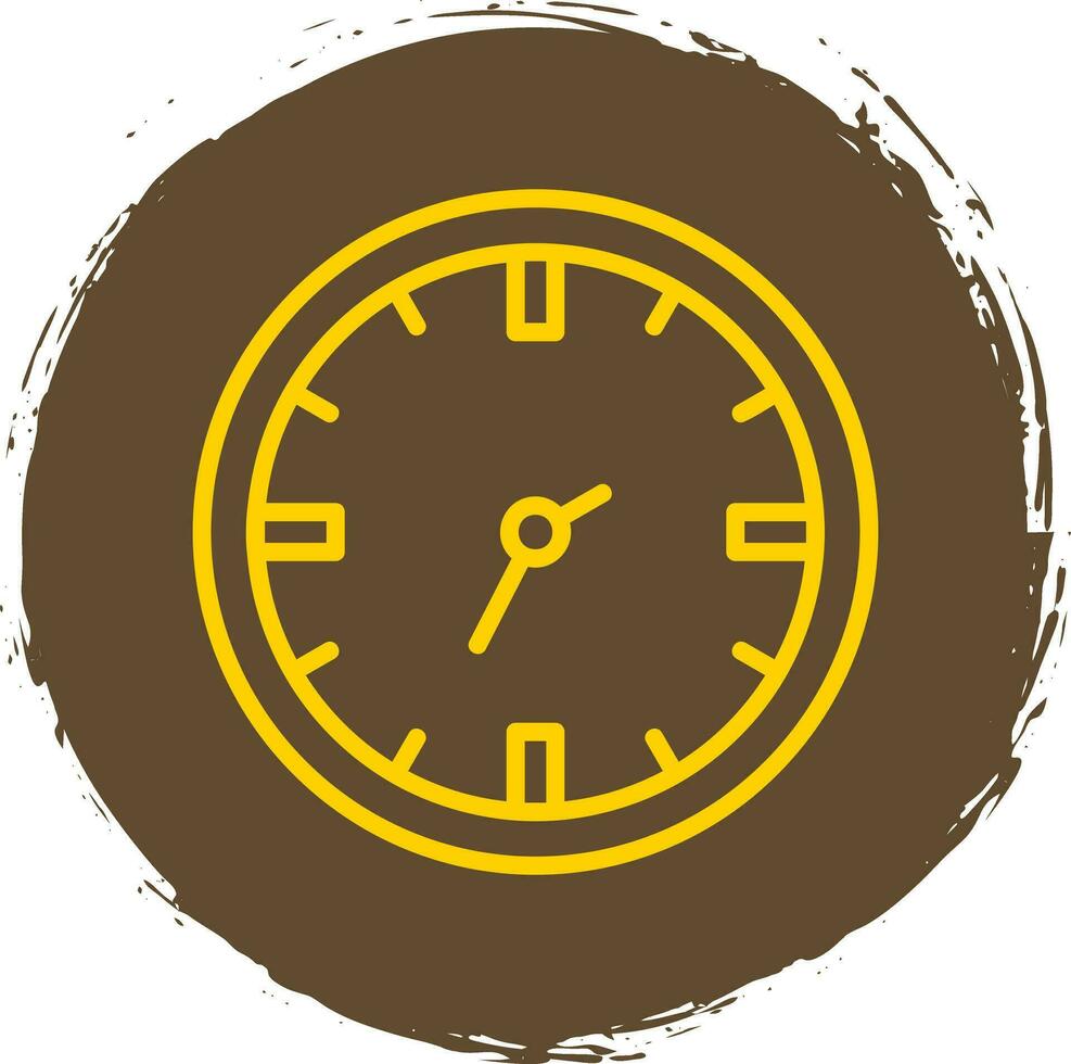 Uhr-Vektor-Icon-Design vektor