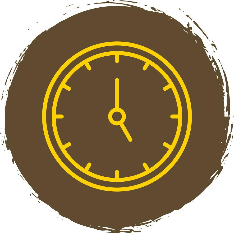 Uhr-Vektor-Icon-Design vektor