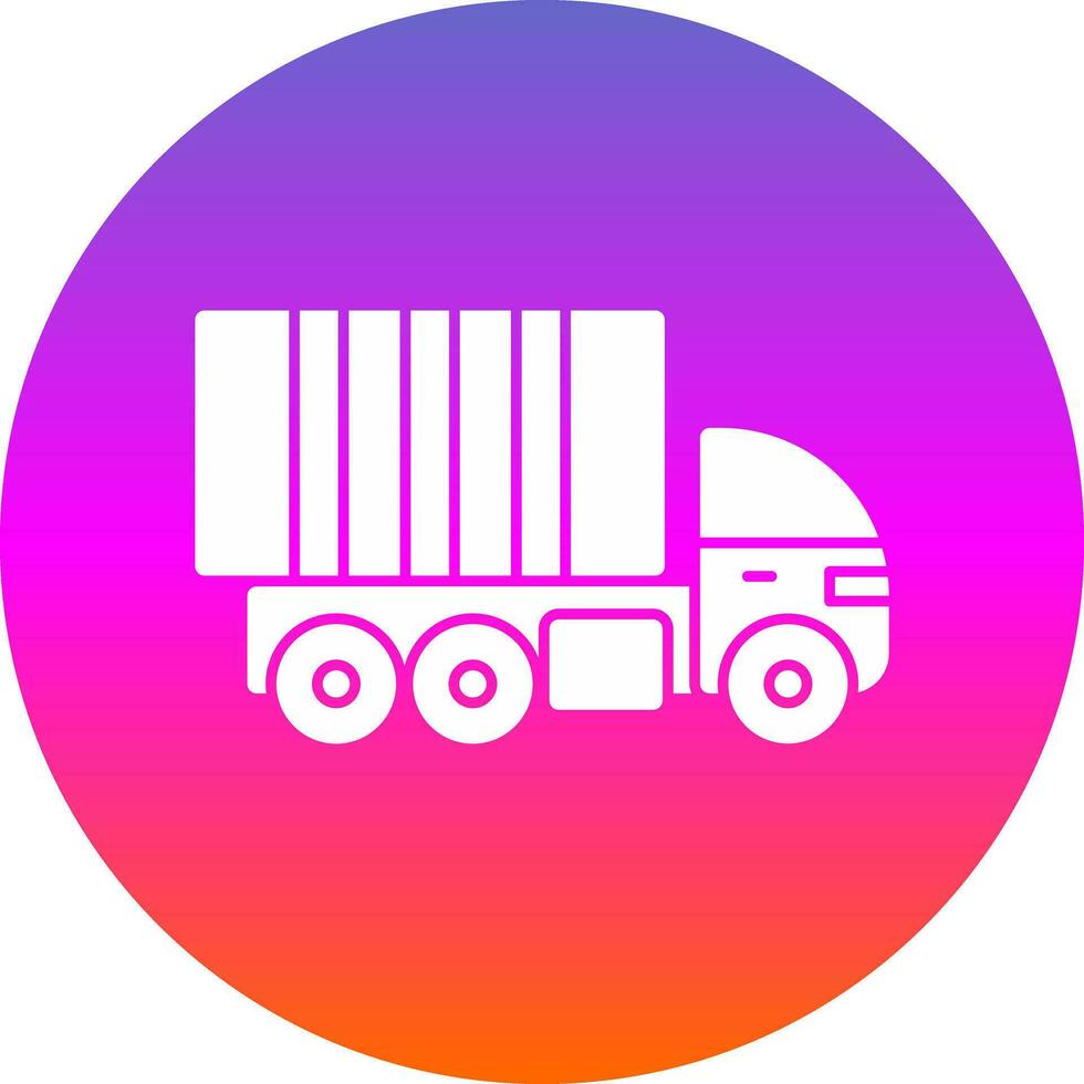 LKW-Vektor-Icon-Design vektor