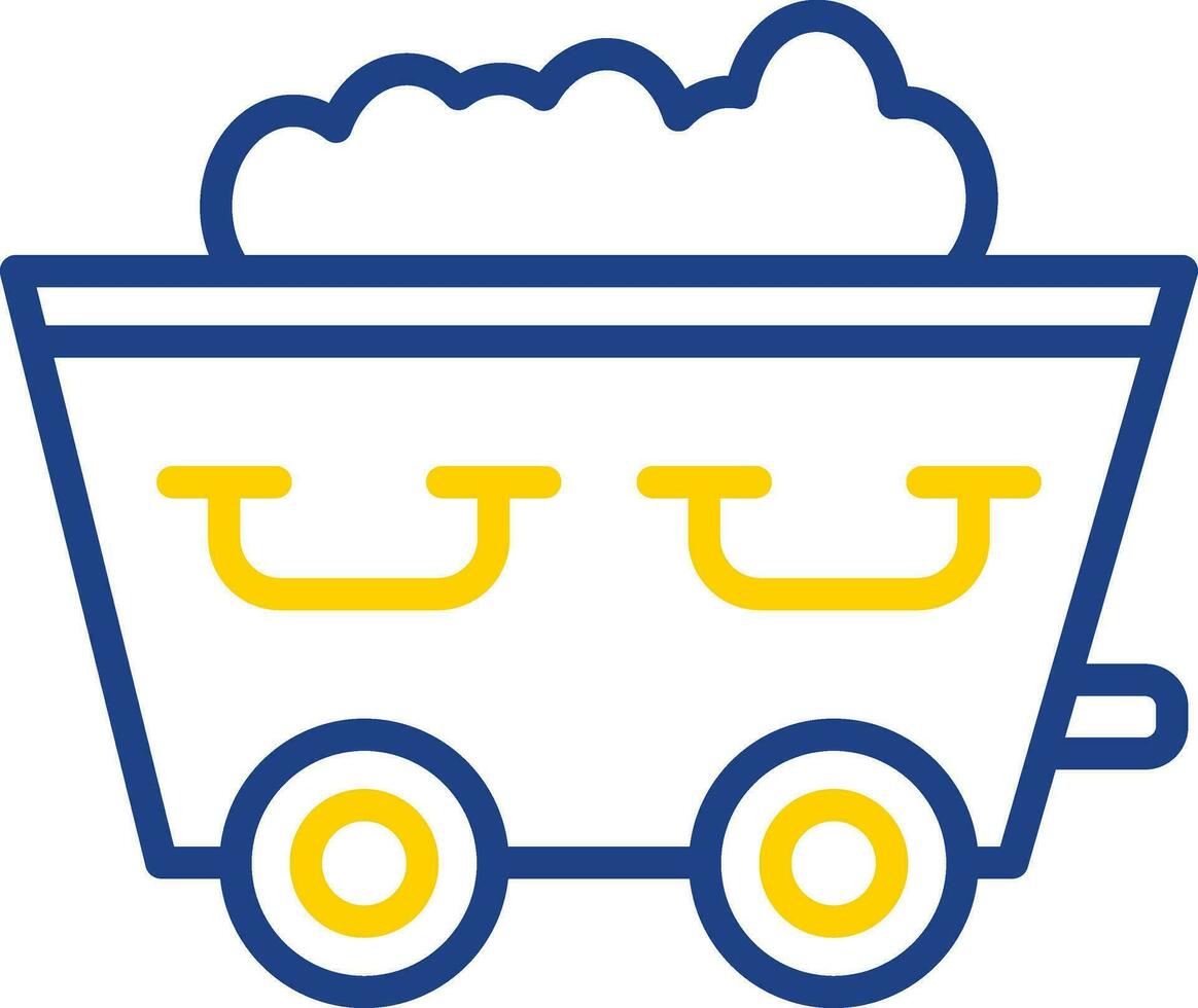 Trolley-Vektor-Icon-Design vektor