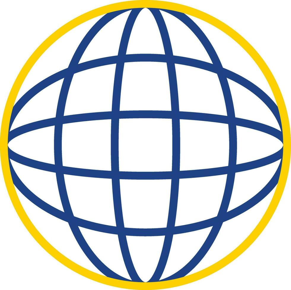 Welt Globus Vektor Symbol Design