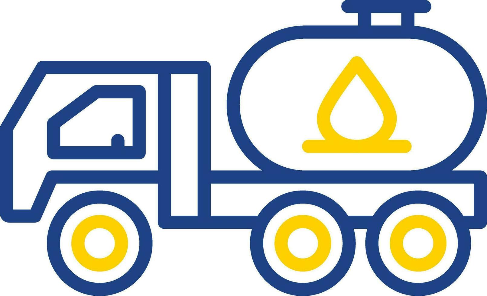 Tanker LKW Vektor Symbol Design