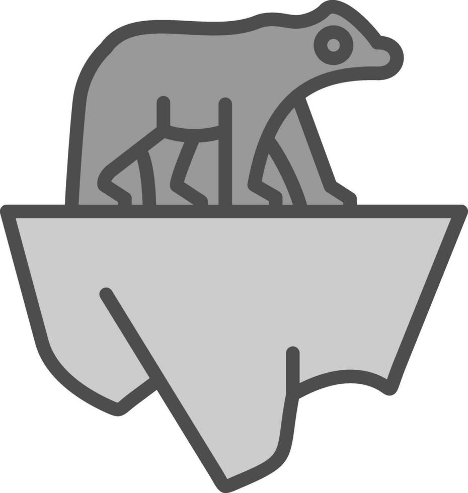 Polar- Bär Vektor Symbol Design