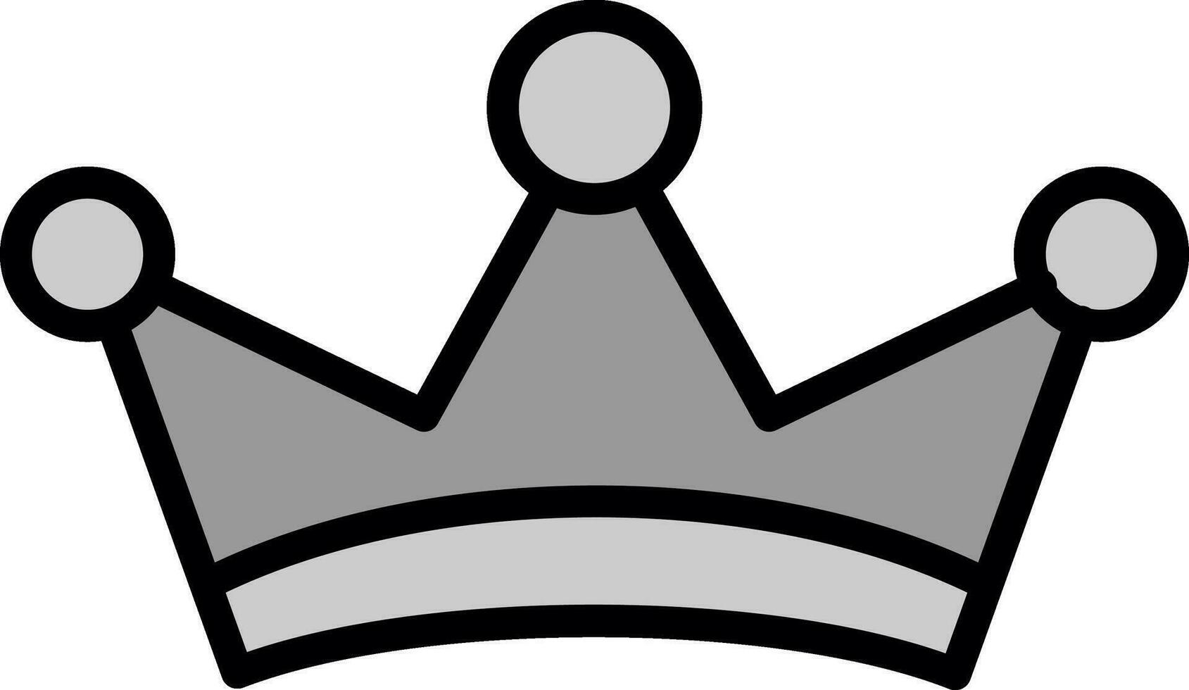 krona vektor ikon design