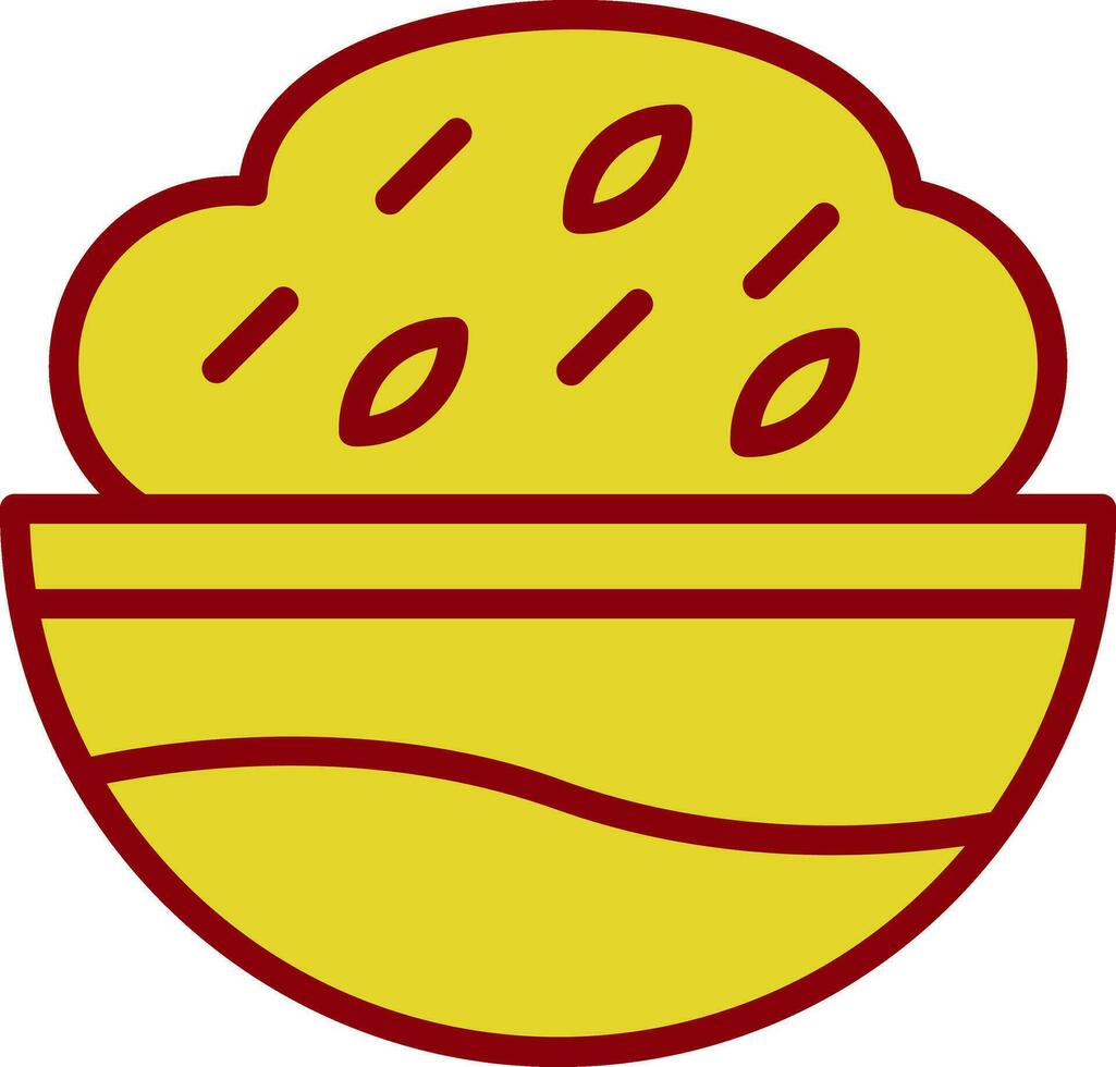 rot Curry Vektor Symbol Design