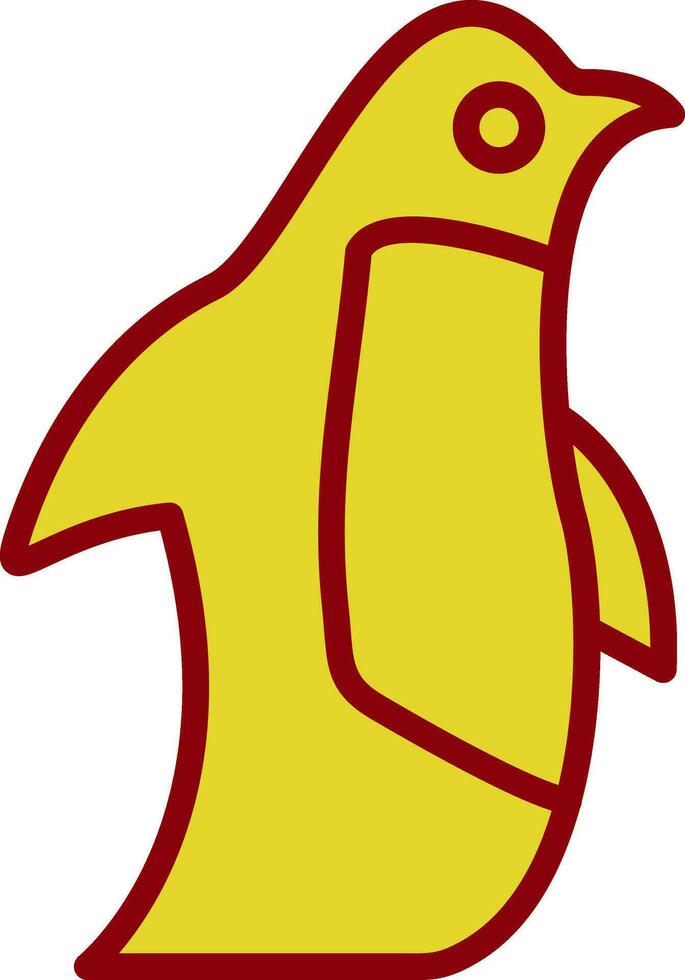 Pinguin Vektor Symbol Design