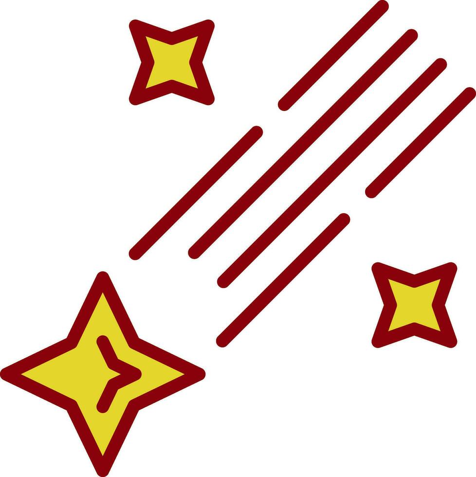 Schießen Star Vektor Symbol Design