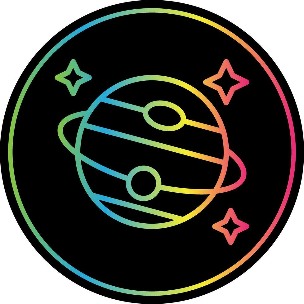 Saturn Vektor Symbol Design