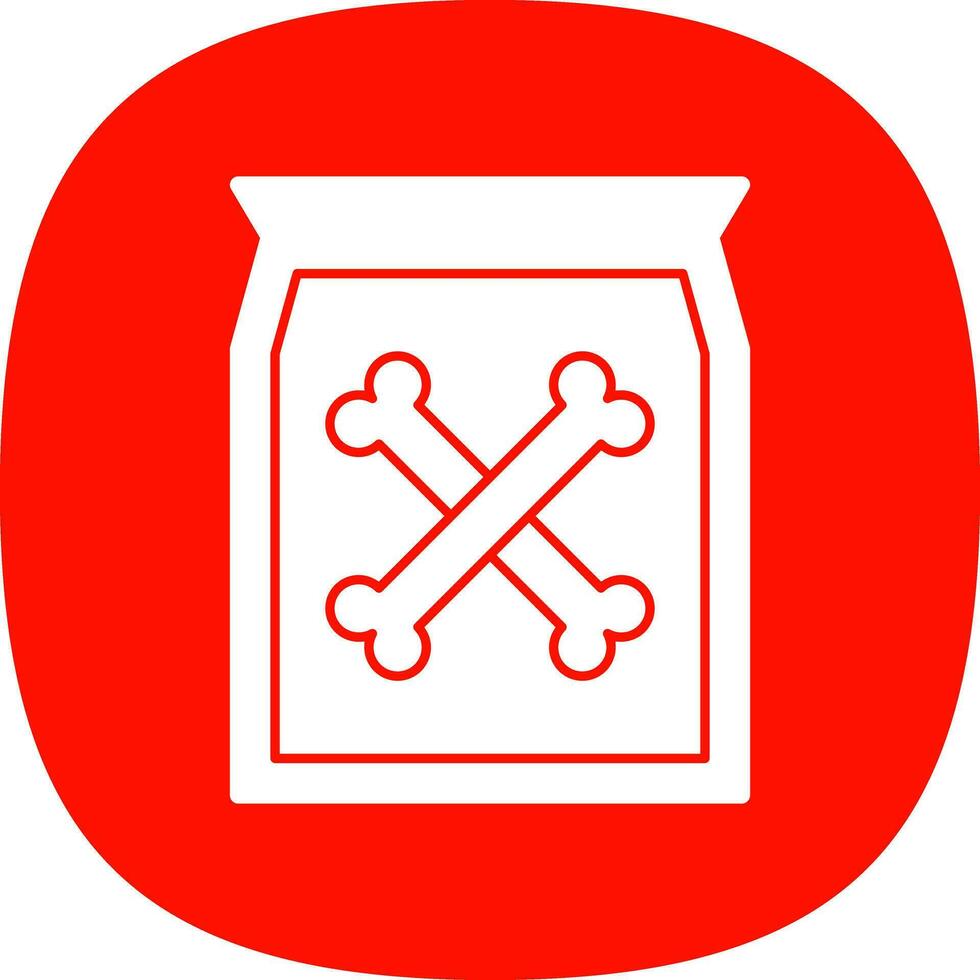 Hund Essen Vektor Symbol Design