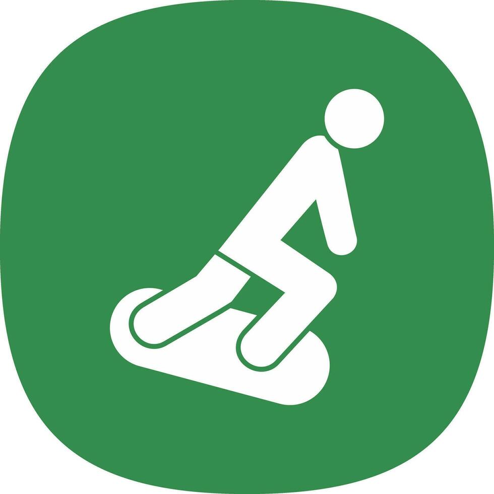 Snowboard-Vektor-Icon-Design vektor