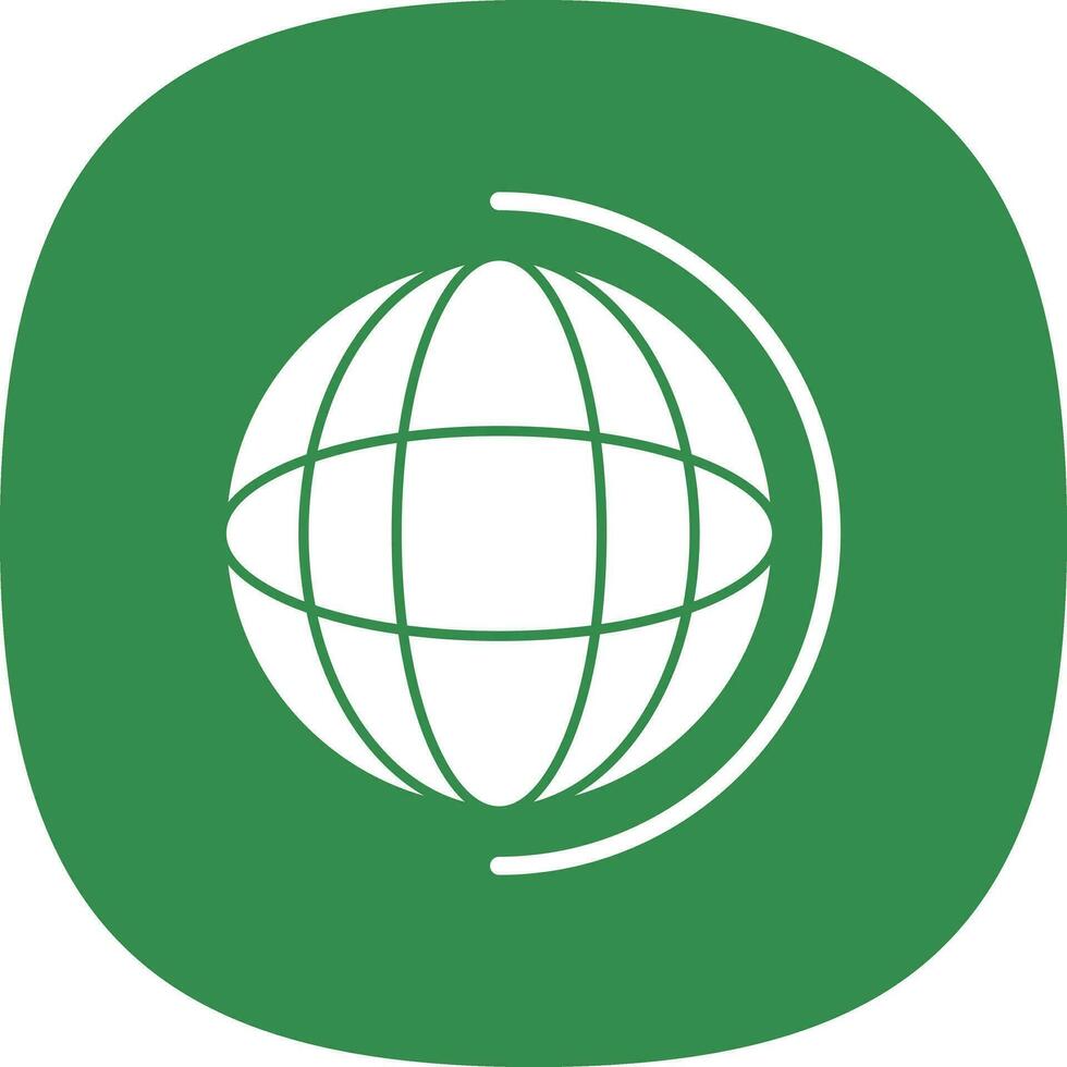 Erde Globus Vektor Symbol Design