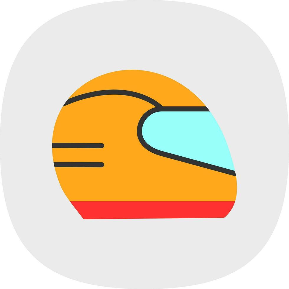 Helm-Vektor-Icon-Design vektor